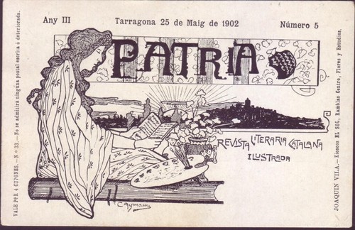 Postal 1902 kiosco - 1902, el