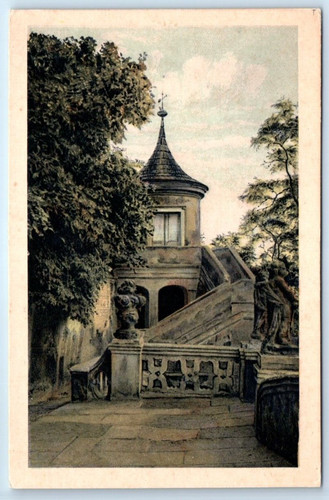 Cartolina praga kiosco - praga,
