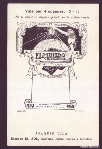 Postal 1902 kiosco - kiosco,