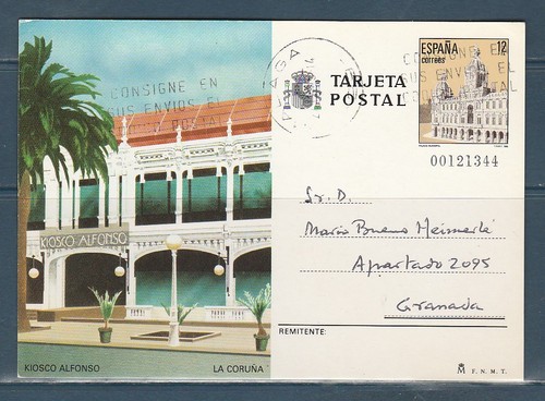 Entier postal carte - entier, espagne