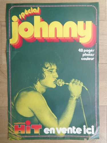 Poster raro epoca johnny - poster,