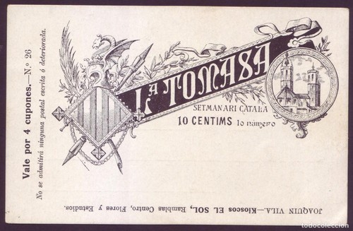 Postal 1902 kiosco sol - 1902,