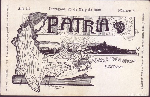 Postal 1902 kiosco sol - postal,