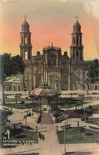 Cartolina messico catedral y - messico:,