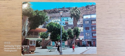 Cartolina gomera plaza - cartolina, del