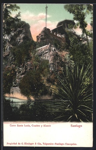 Santiago cerro santa lucia - cerro,